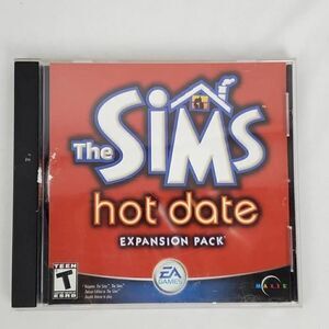 The Sims, Hot Date Expansion Pack (PC CD-ROM, Simulation Game, Manual and Key) 